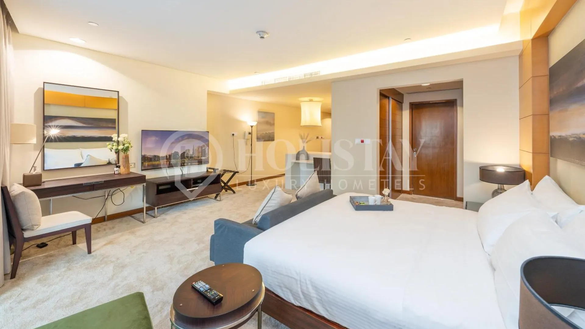 شقة Holistay Luxury Homes - Burj Khalifa View - Direct Access Dubai Mall الإمارات العربية المتحدة