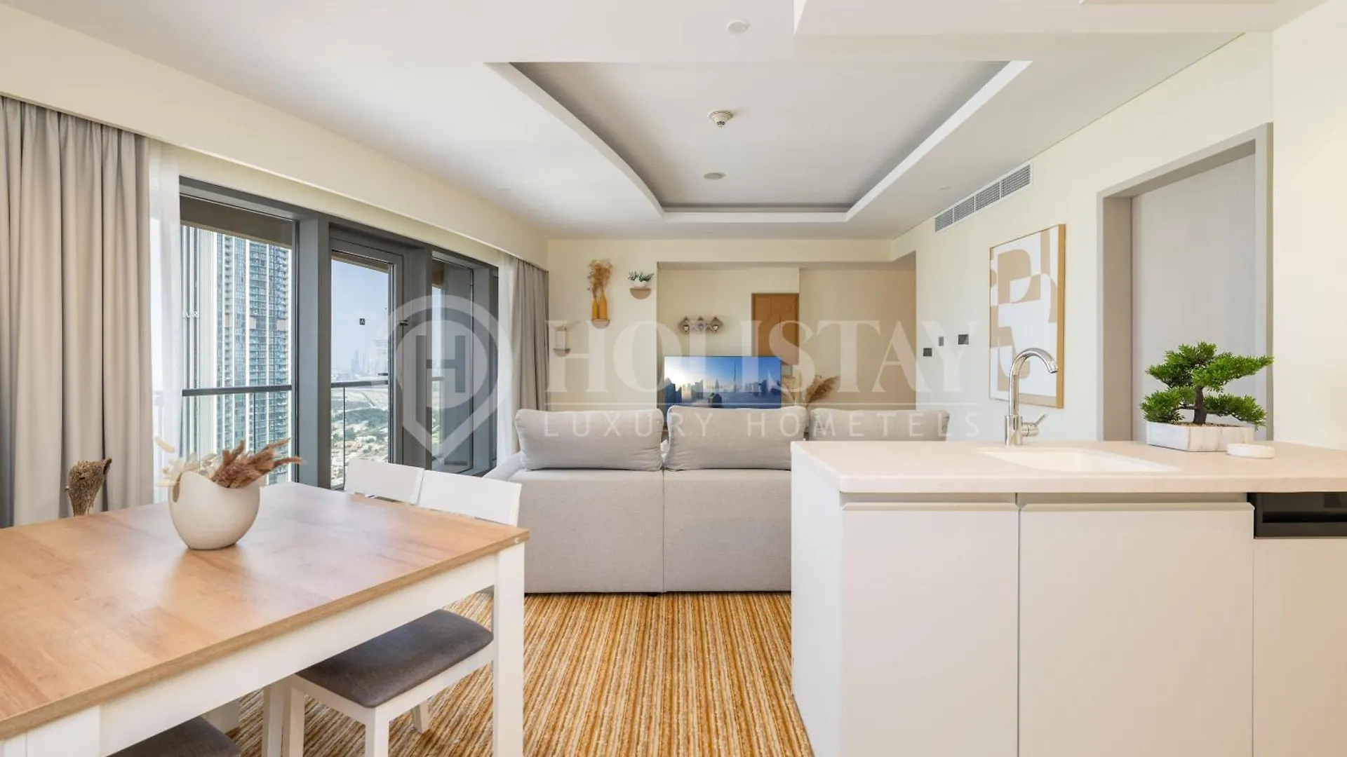 Holistay Luxury Homes - Burj Khalifa View - Direct Access Dubai Mall الإمارات العربية المتحدة