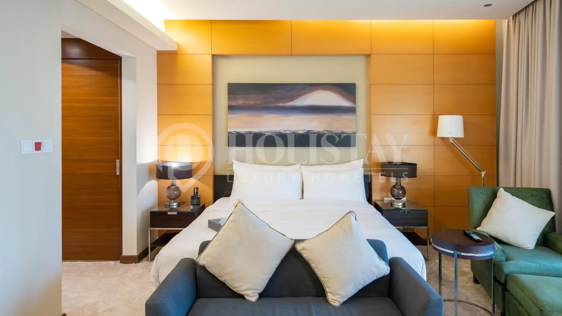 Holistay Luxury Homes - Burj Khalifa View - Direct Access Dubai Mall Lägenhet