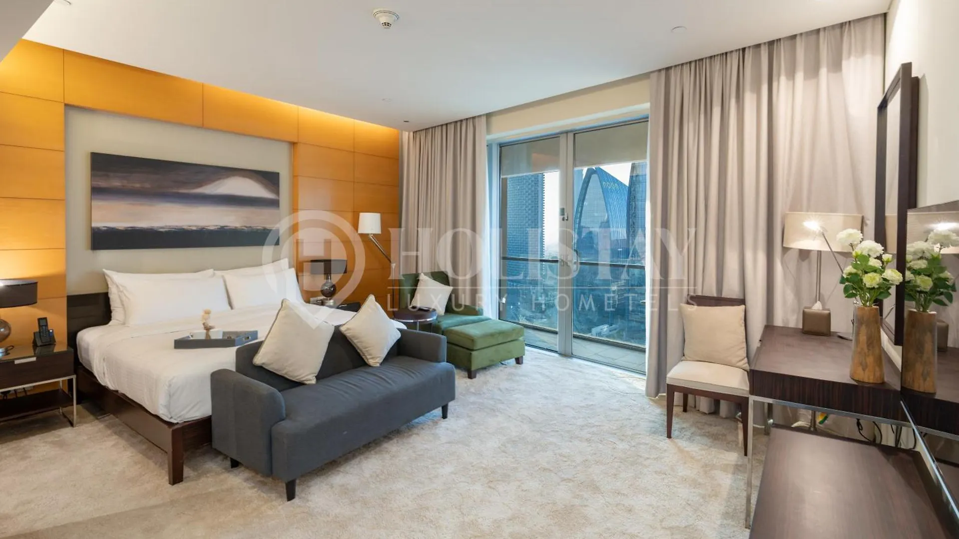 Lägenhet Holistay Luxury Homes - Burj Khalifa View - Direct Access Dubai Mall